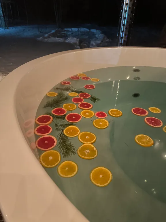 Уютный панорамный треугольный дом A-frame с видом и окружением леса