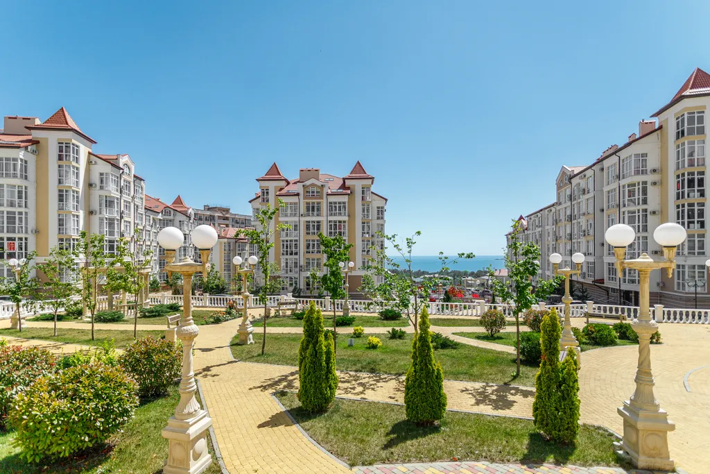 Квартира Квартира Уютная дизайнерская студия — Геленджик