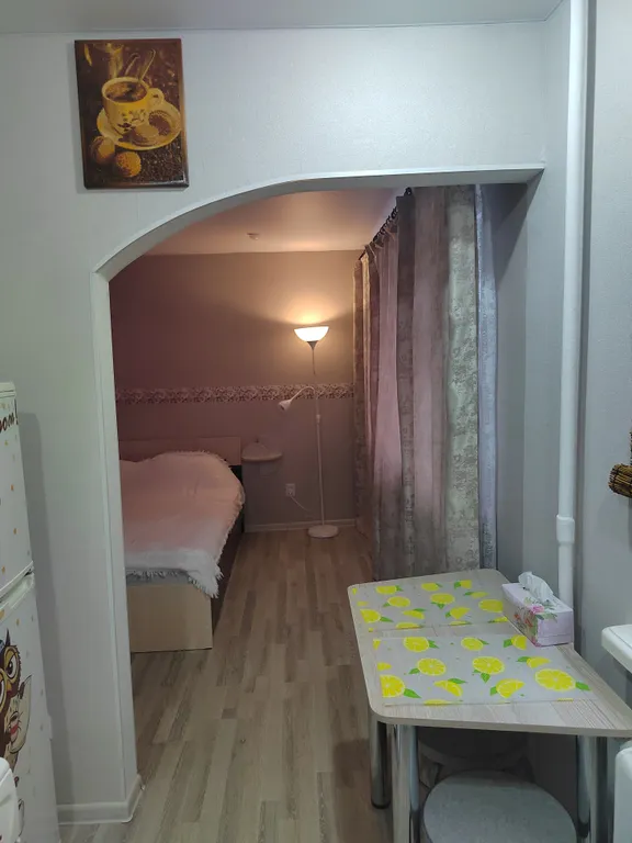 Теплая однокомнатная квартира на 3 этаже