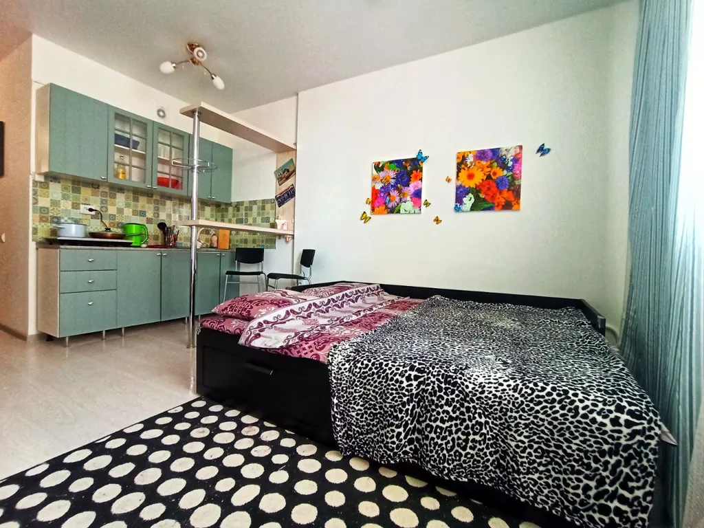 Квартира Лучшая студия, аэропорт и вокзал поблизости — аренда посуточно в Ульяновск