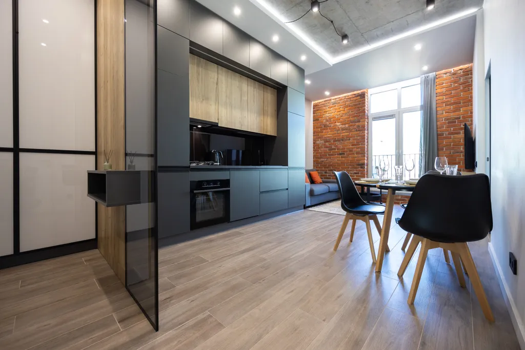 Квартира Дизайнерский апартамент в ЖК Рыбная Деревня с видом на реку — Калининград