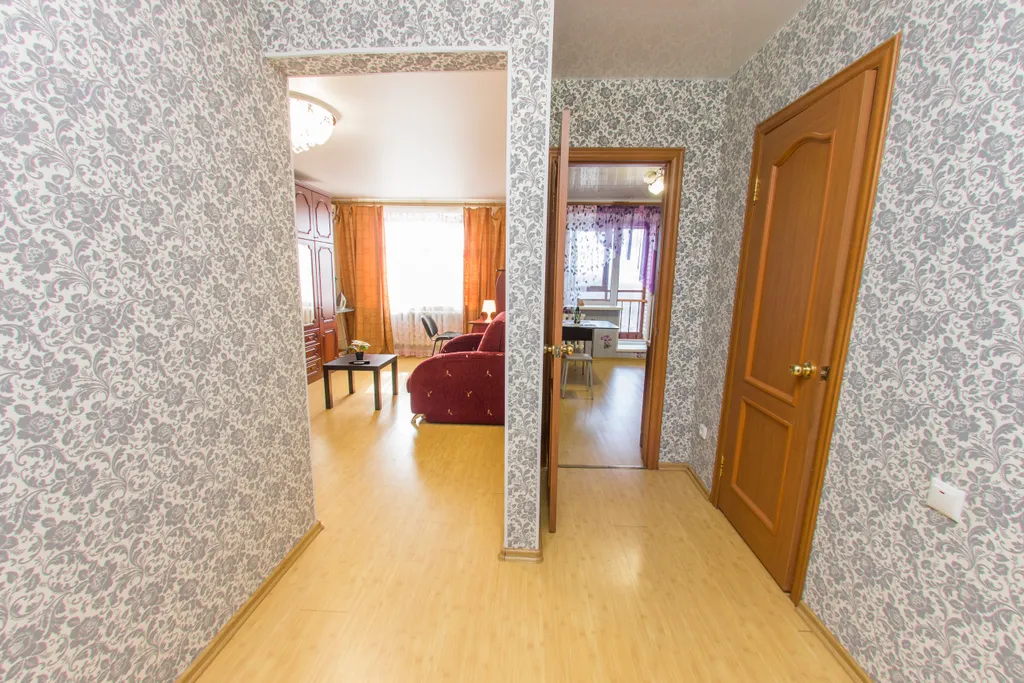 Квартира с панорамным балконом на парк