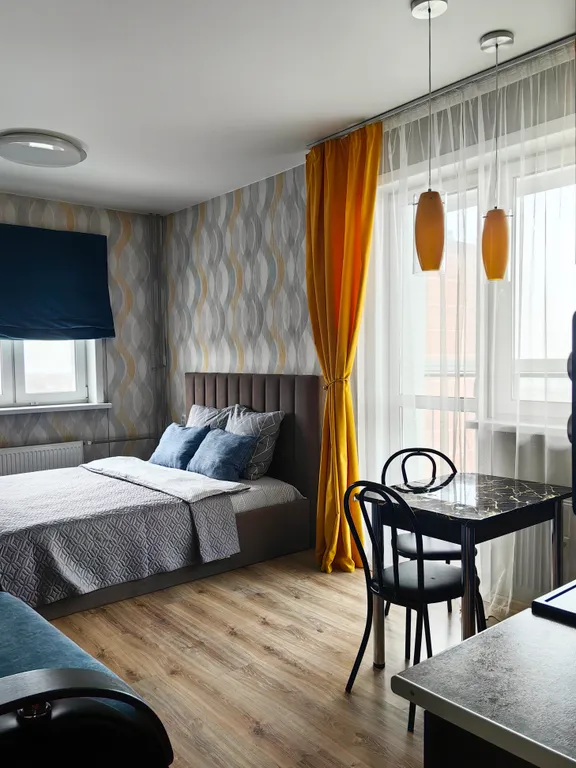 Квартира Уютная студия с красивым видом на реку — аренда посуточно в Иркутск