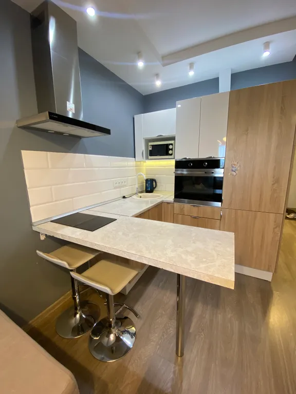 Квартира-студия со свежим ремонтом