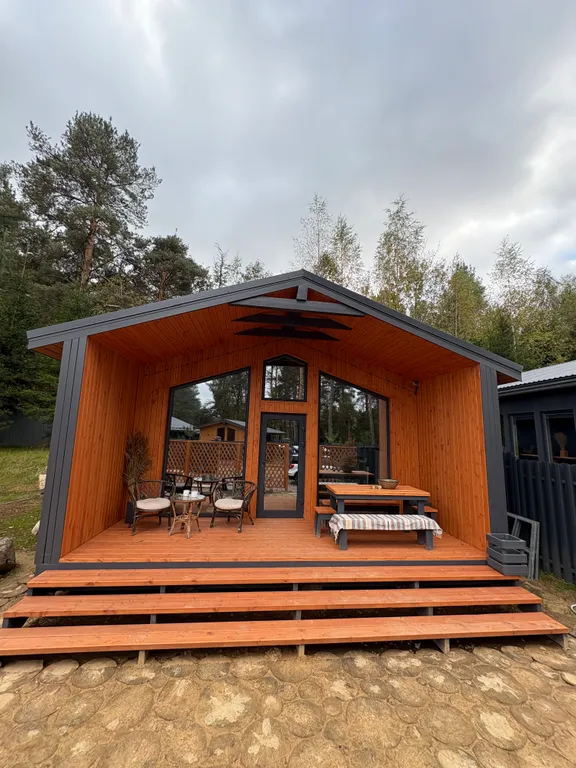 Коттедж Уютный дом с купелью — Бугры