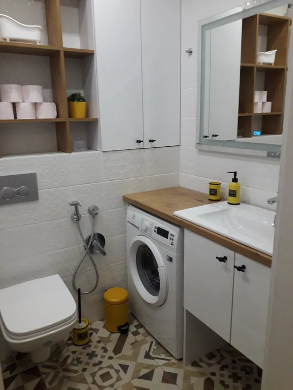 Уютная квартира с камином