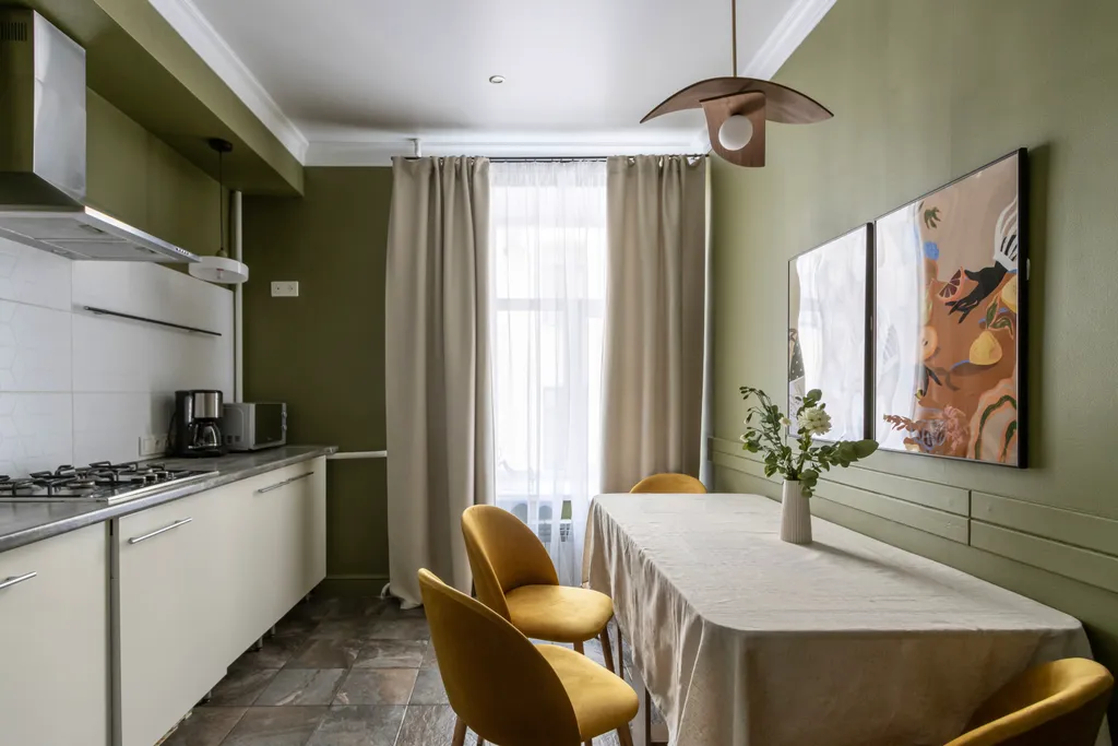 Дизайнерские апартаменты с двумя спальнями