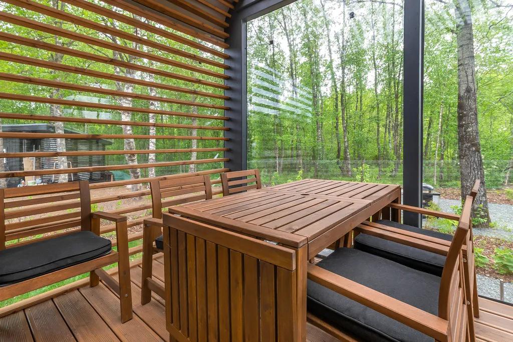 Дизайнерский коттедж с 2 спальнями