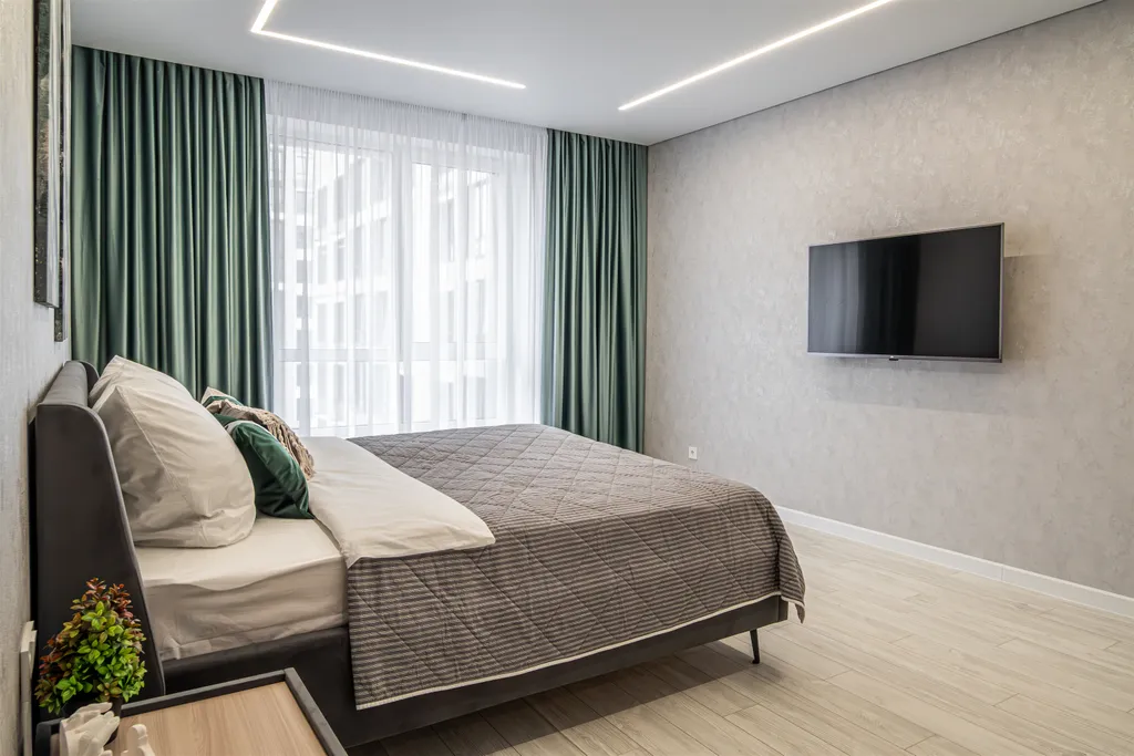 Просторная квартира с красивым видом