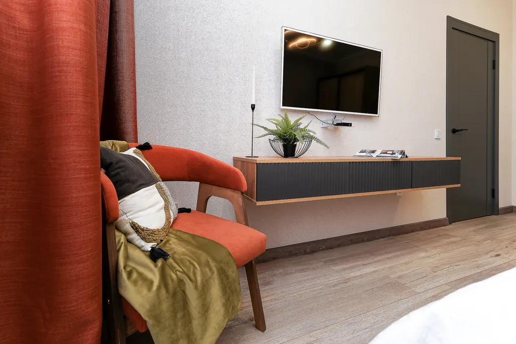 Яркая ухоженная квартира