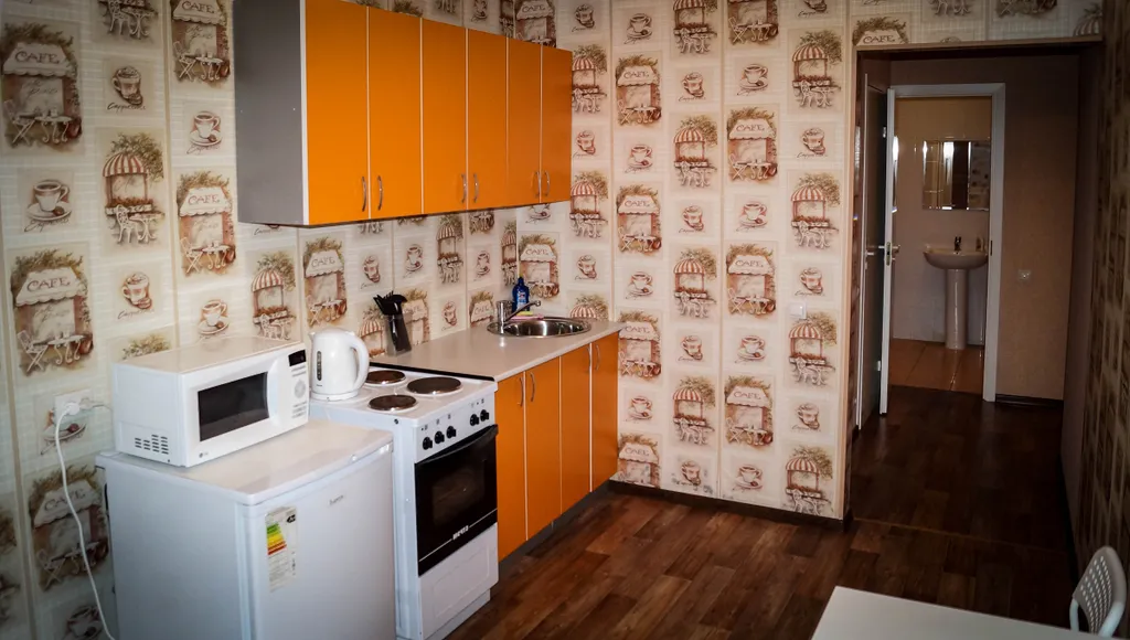 Уютная квартира на 9этаже с видом на город.