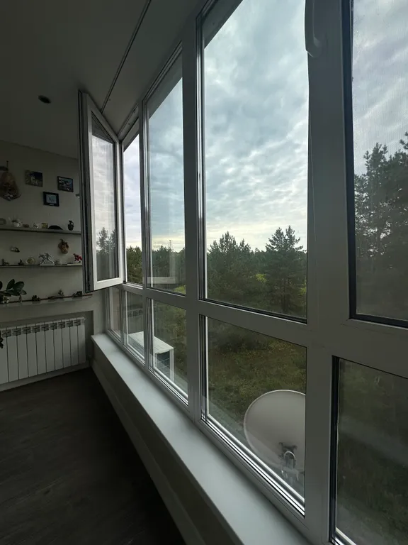 Уютная квартира с видом на лес