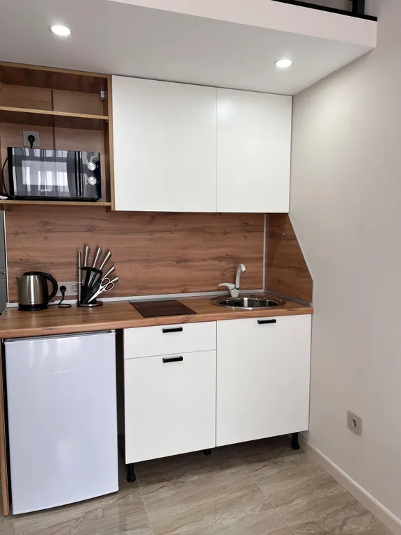 Апартаменты на берегу Каспийского моря с видом на горы