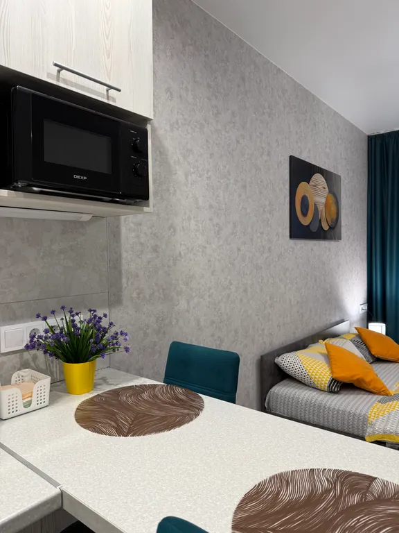 Уютная новая студия, все необходимое для проживания