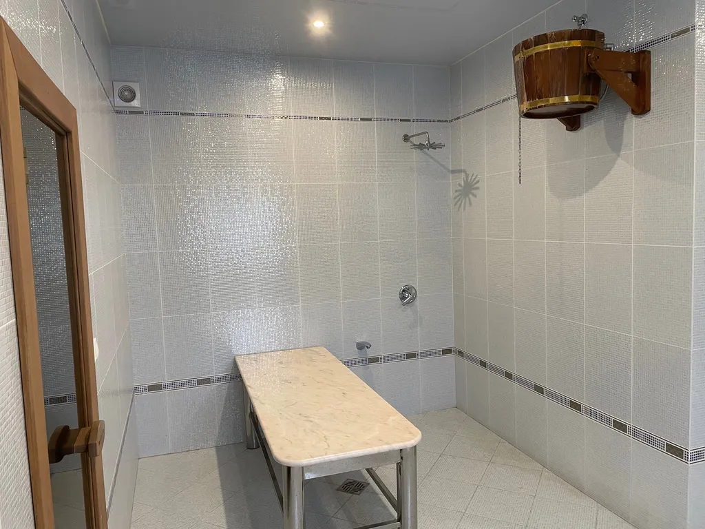 Красивый дом с баней и бассейном