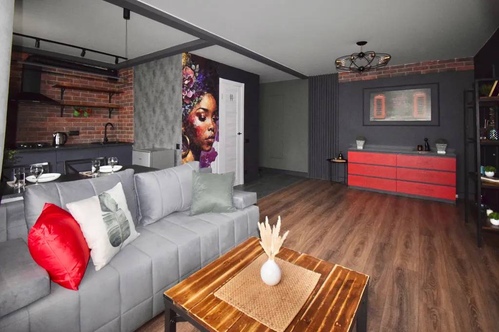 Квартира Квартира Дизайнерская евродвушка в сердце города — Кронштадт