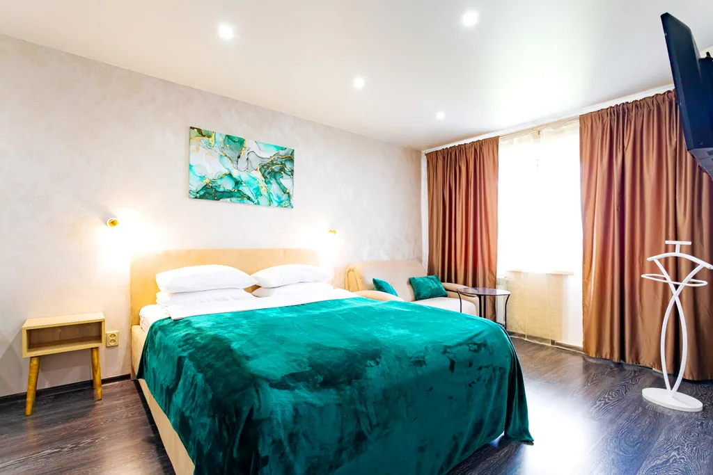 Уютная квартира с балконом и велотренажером