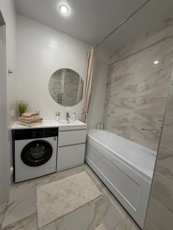 Новая евро-двухкомнатная квартира