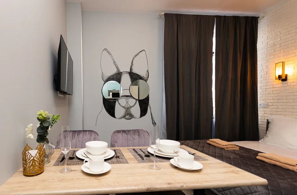 Уютная студия рядом с лесопарком