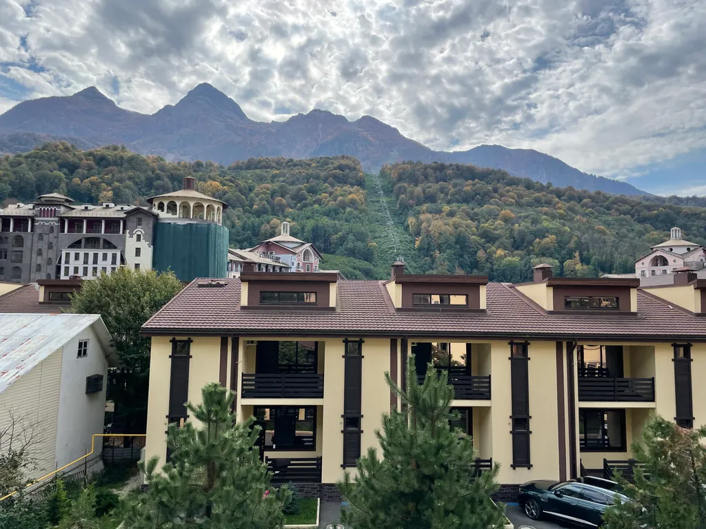 Апартаменты с видом на подъёмник Красная Поляна