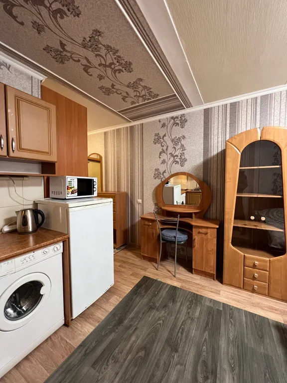 Тёплая и уютная студия с хорошим расположением недалеко от центра