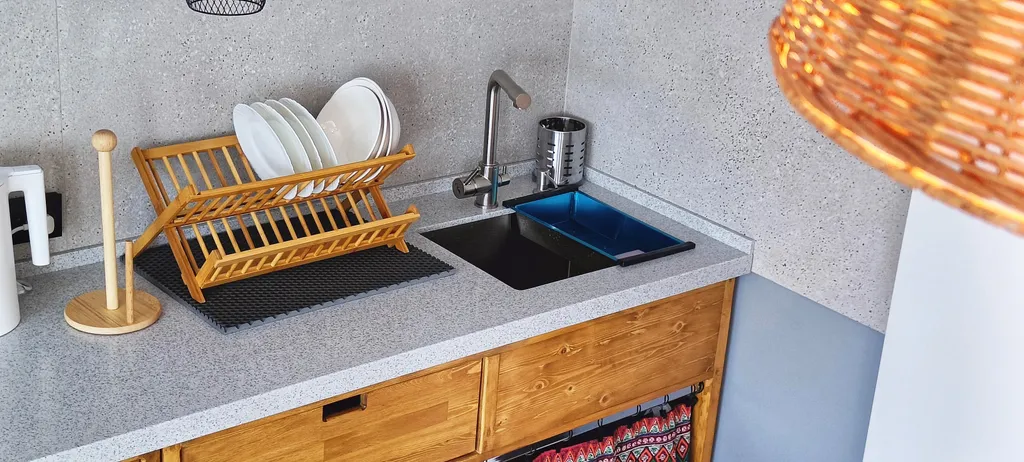 Студия с видом на горы в самом центре