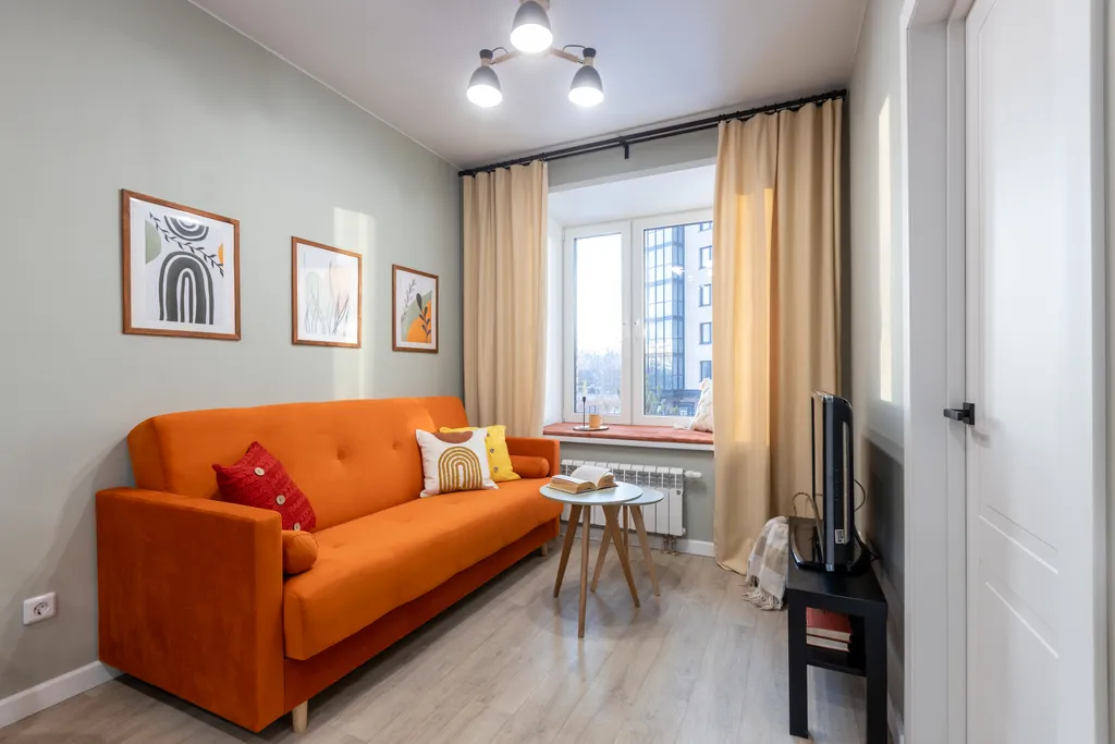 Квартира Уютная евро 2-комнатная квартира в современном жилом комплексе — Красноярск