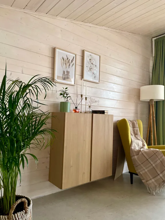 Уютный Cube House с видом на Волгу