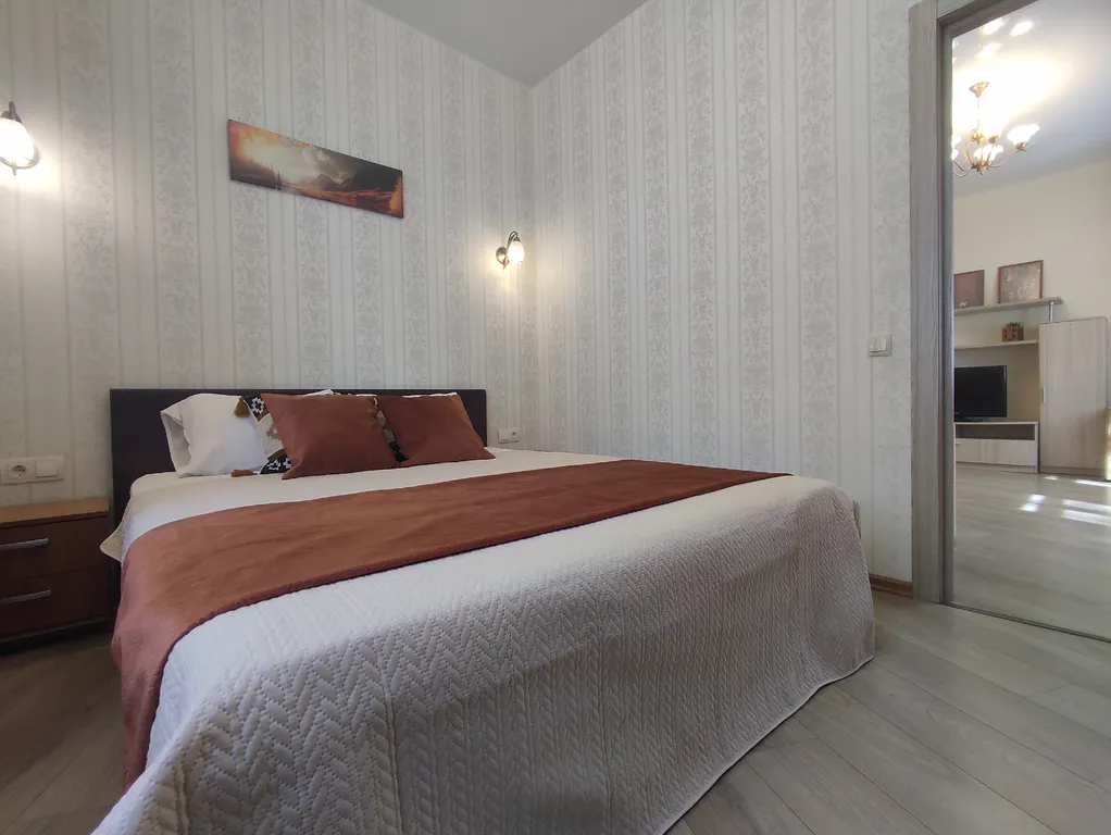 Квартира Двухкомнатные Апартаменты Карамель около театра — Великий Новгород