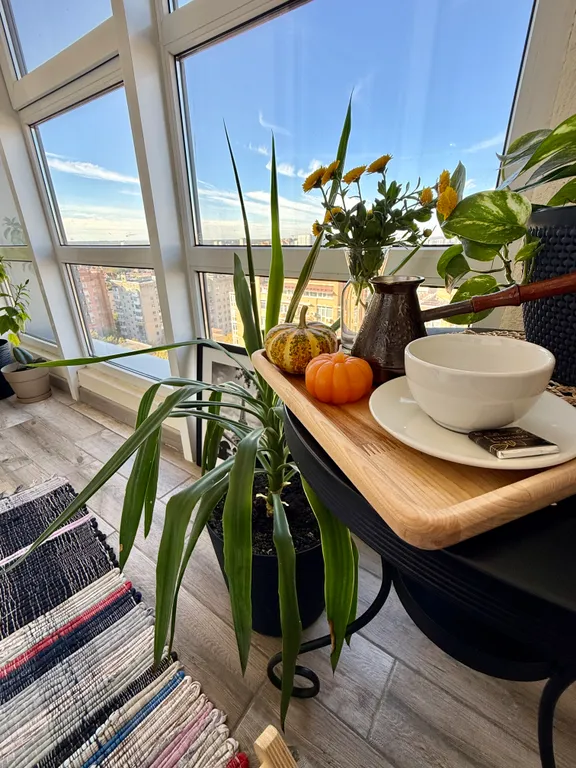 Стильная видовая студия в центре города