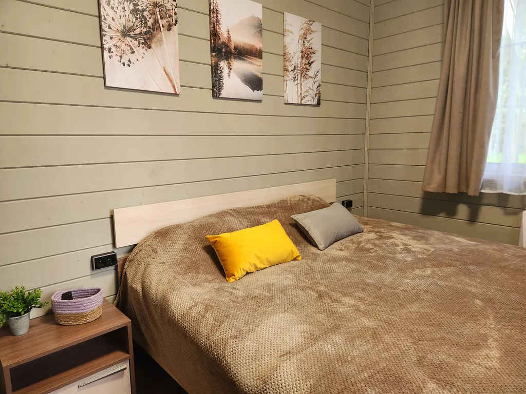 Коттедж Коттедж в Forest House с сауной в лесу — Никулино