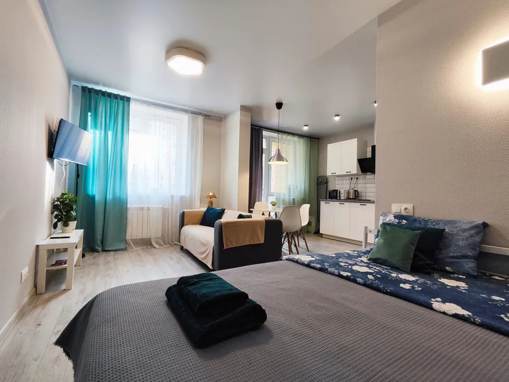 Светлая и уютная студия