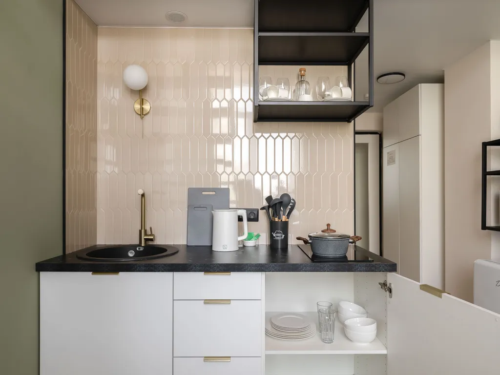 Квартира Квартира Уютная студия у метро, всё для комфортного проживания — Москва