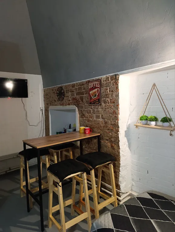 Квартира-студия в здании 19 столетия