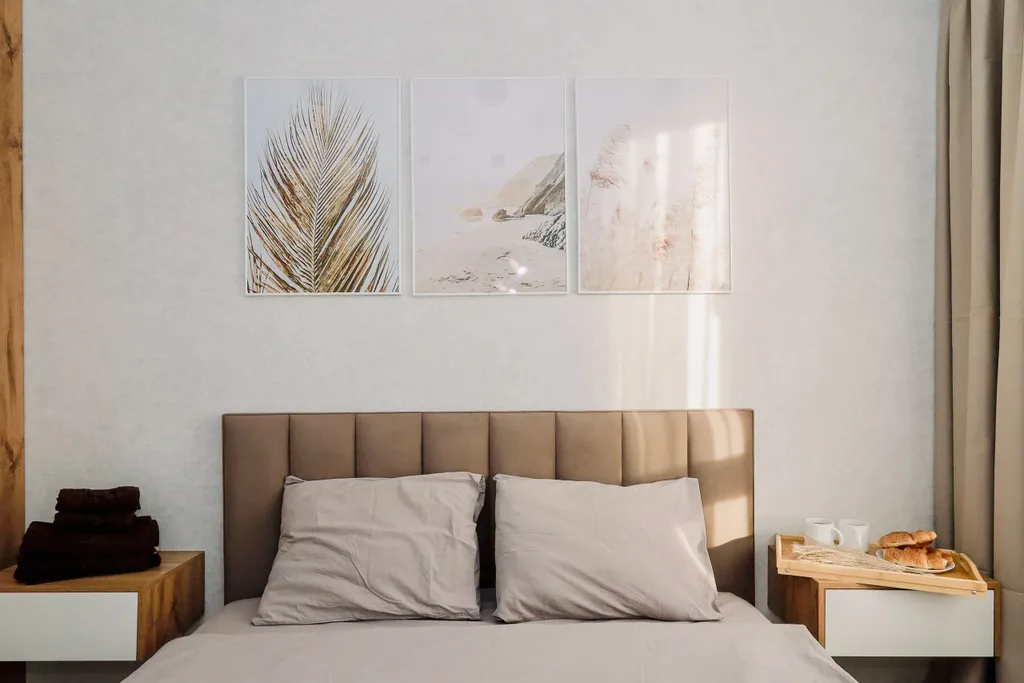 Дизaйнepcкая квартиpа пpемиум-клаccа c бaлкoном