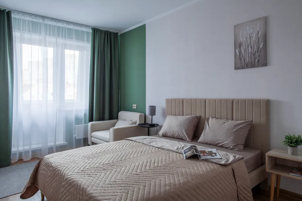 Квартира Квартира Green apartment в центре взлетки с кондиционером — Красноярск