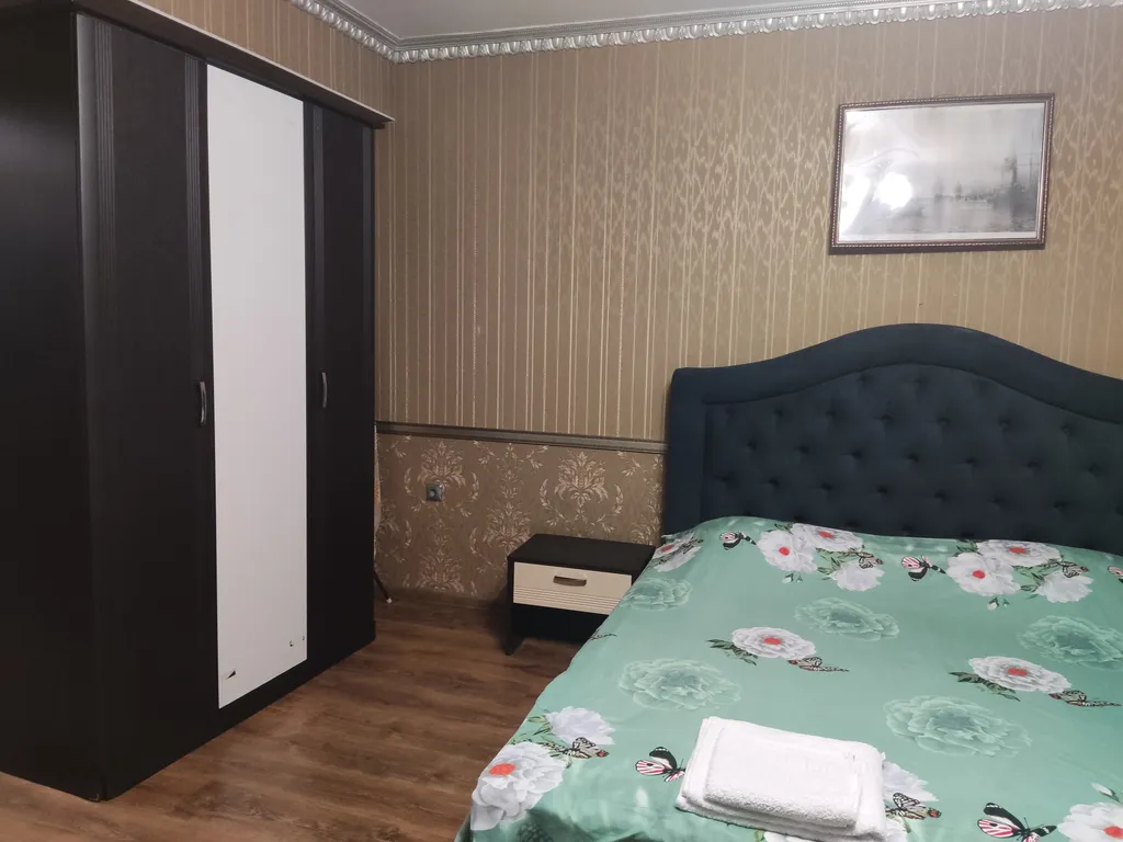 Уютная студия с видом на город