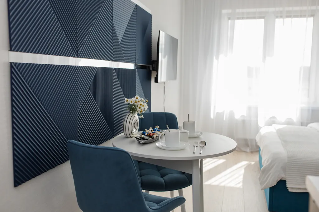 Совремeнная cтильная квартира-студия в новом ЖК