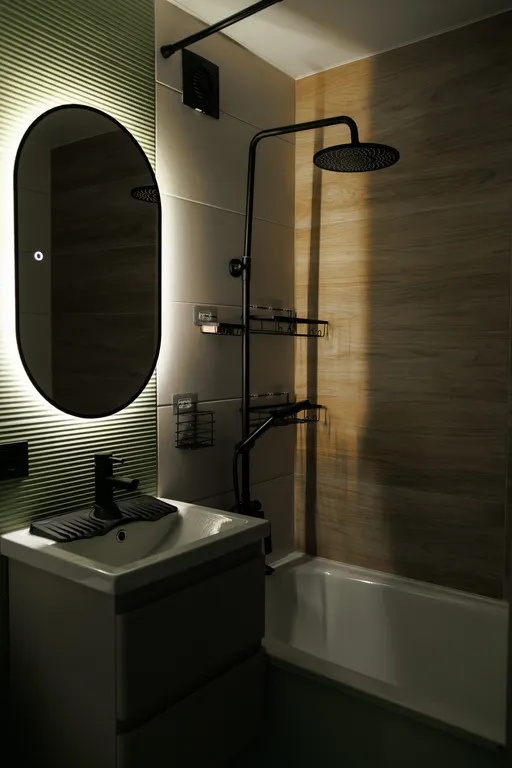 Новая квартира с 2-мя спальнями и большой кухней-гостиной