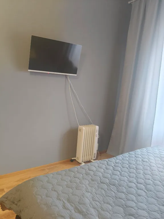 Большая просторная квартира с двумя балконами.