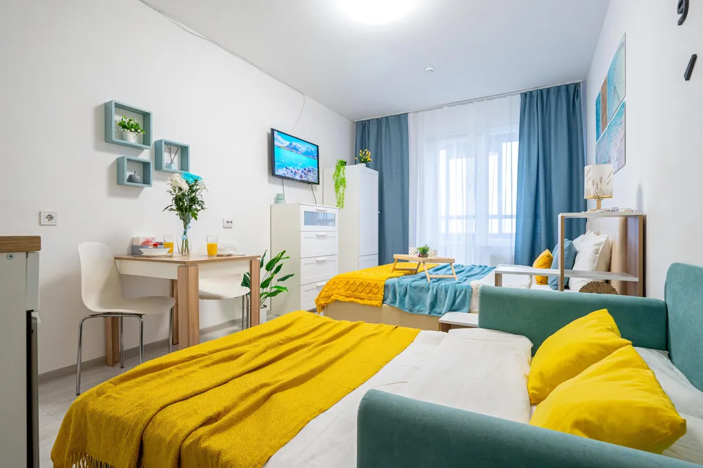 Квартира Квартира Blue Wave Apartments — Санкт-Петербург