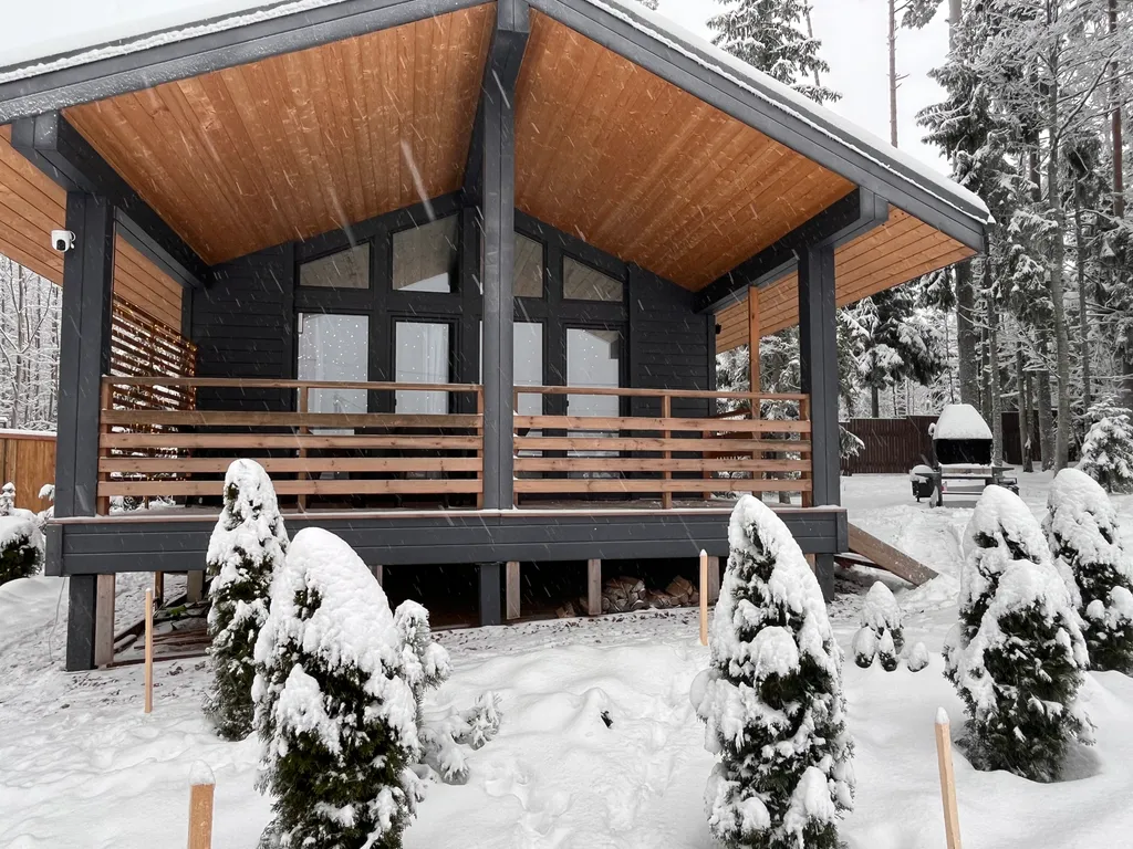 Коттедж Новый коттедж с сауной в сосновом лесу — Санкт-Петербург