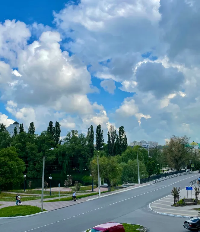 Квартира в ЖК Париж с видом на реку и парк