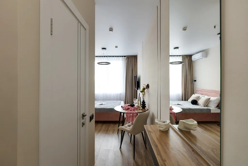 Квартира Квартира Дизайнерская студия на ботаническом саду — Москва