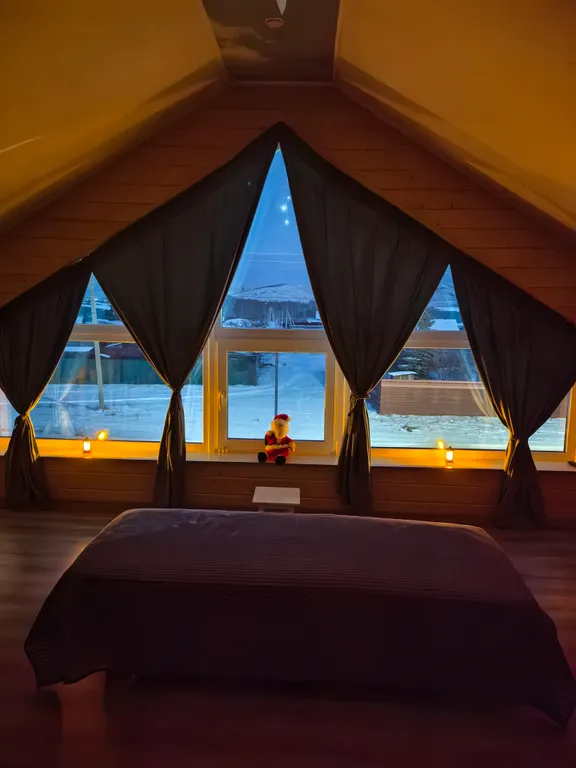 Атмосферный домик Геолог 1 с видом на горы