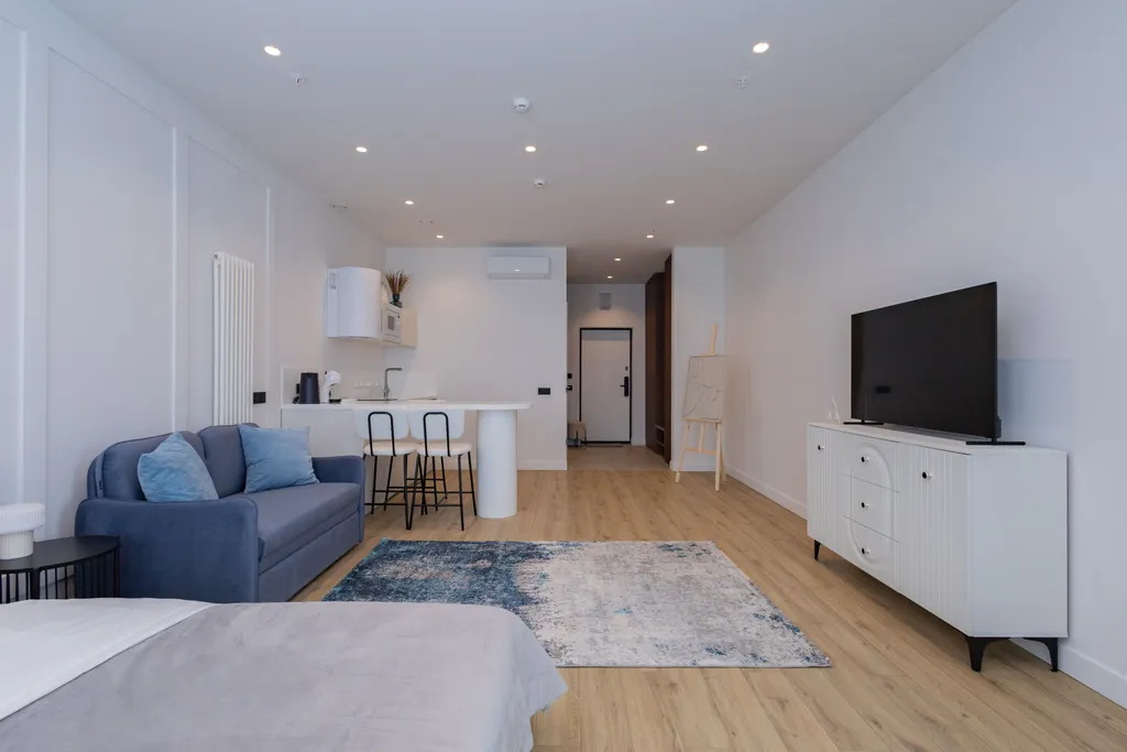 Небесная дымка с панорамным видом на море