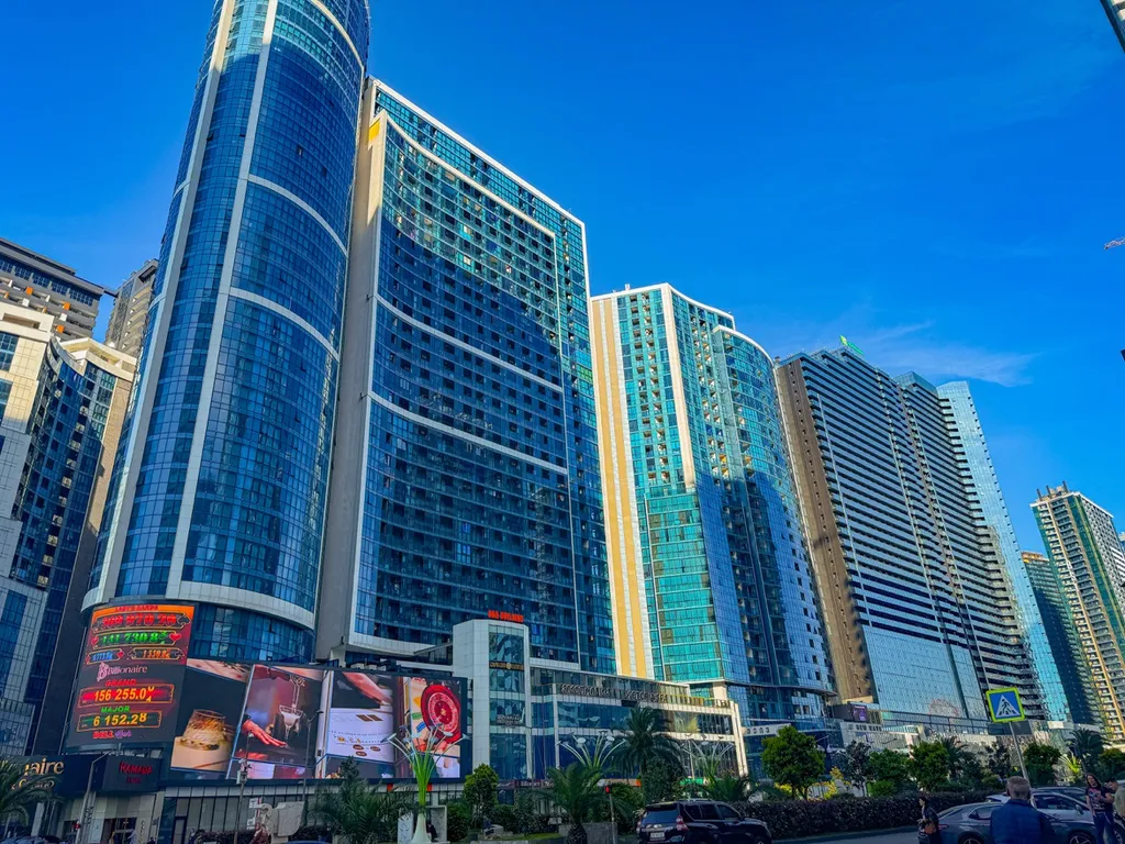 ~ Blue Sky Tower • Апартамент "Batumi Beat" • Вид на море ~