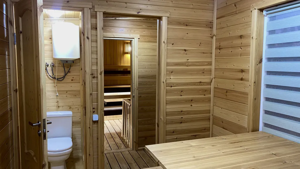 Уникальный дом с бассейном и баней