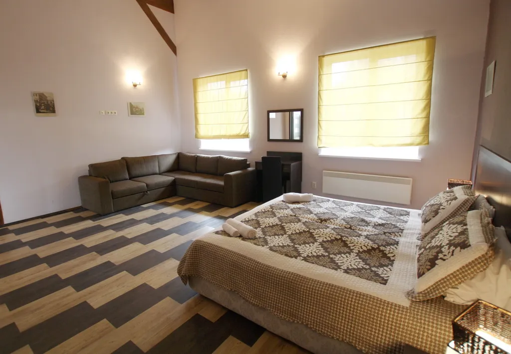 Коттедж двухкомнатный c верандой