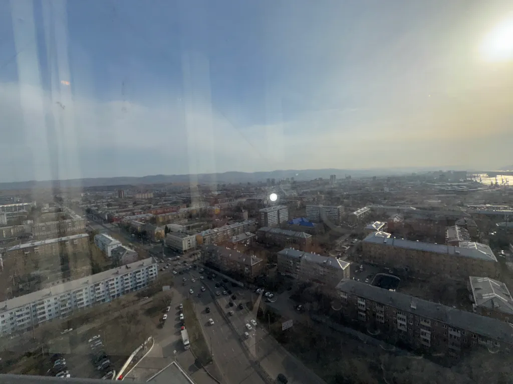 Квартира Уютная квартира с потрясающим видом на город, Октябрьский мост — Красноярск